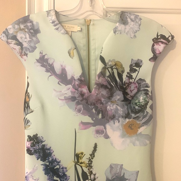 TED BAKER Torchlit Floral Midi Dress - Picture 11 of 17